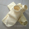 Dust collection mataas na temperatura glass fiber filter bag